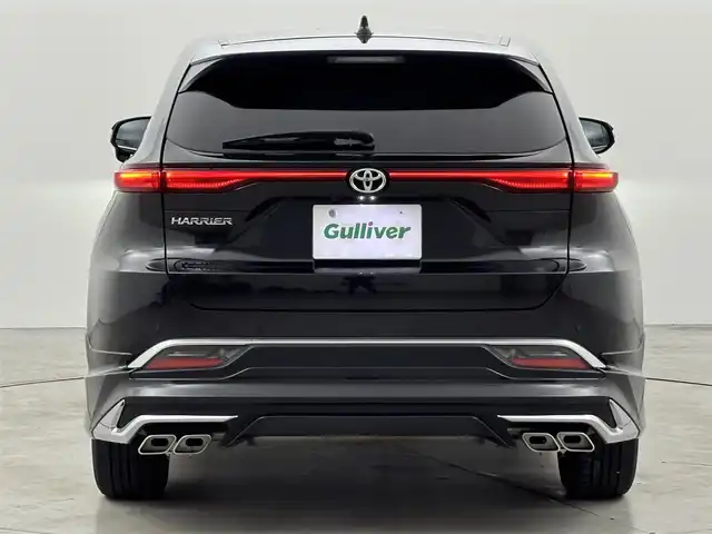 トヨタ ハリアー G 福岡県 2023(令5)年 2.8万km プレシャスブラックパール モデリスタエアロ　/純正１２．３型ＤＡ／フルセグＴＶ　/バックカメラ　/デジタルルームミラー　/ビルトインＥＴＣ２．０　/前方ドライブレコーダー　/トヨタセーフティセンス　/レーダークルーズコントロール　/コーナーセンサー　/衝突軽減ブレーキ　/レーンキープ　/ブラインドスポットモニター　/アクセル踏み間違い防止　/ハーフレザーシート　/パワーバックドア　/ＬＥＤヘッドライト