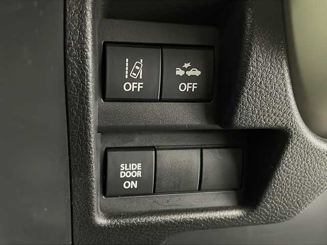 スズキ ワゴンＲ スマイル HYBRID S 栃木県 2021(令3)年 3.8万km ピュアホワイトパール/ブラック2トーン スズキセーフティサポート/・デュアルセンサーブレーキサポートII/・誤発進抑制機能/・車線逸脱抑制機能/・車線逸脱警報機能/・ふらつき警報機能/・低速時ブレーキサポート/・発進お知らせ機能/・標識認識機能/社外ナビ/（CD/BT/AM/FM/USB)/両側パワースライドドア/オートエアコン/オートライト/シートヒーター/アイドリングストップ/コーナーセンサー/USB接続/スマートキー/プッシュスタート/電動格納ミラー/社外フロアマット