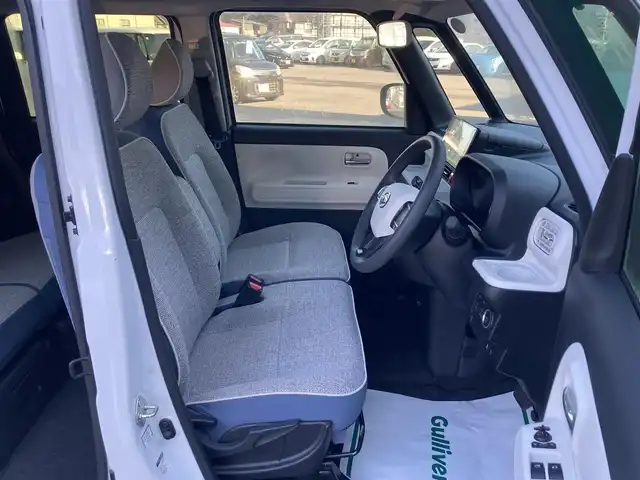 ダイハツ ムーヴ キャンバス ストライプス G 愛媛県 2022(令4)年 2.1万km シャイニングホワイトパール/ファインミントメタリック 9インチディスプレイオーディオ /・フルセグTV Bluetooth HDMI USB/バックカメラ /前後ドライブレコーダー /両側パワースライドドア /置くだけ充電 /前座席シートヒーター /スマートアシスト/・衝突軽減ブレーキ/・車線逸脱警報/・先行車発信お知らせ/・標識認識機能/・オートハイビーム/LEDオートライト /ETC/アイドリングストップ/スマートキー/取扱説明書/保証書