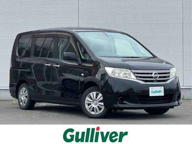 日産 セレナ 20X 秋田県 2011(平23)年 13.4万km スーパーブラック 純正ナビ・フルセグＴＶ・ＣＤ・DVD再生・Bluetooth・USB接続・AMFMチューナー/ETC/バックカメラ/片側パワースライドドア/プッシュスタート・スマートキー/ヘッドライトレベライザー/電動格納ミラー/純正ホイールキャップ・１５インチ冬タイヤ装着/社外１５インチアルミホイール積込み/純正フロアマット/ハロゲンヘッドライト/ダブルエアバッグ