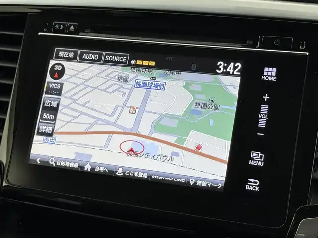 ホンダ オデッセイ ハイブリッド アブソルート・EXホンダセンジング 福岡県 2018(平30)年 4.9万km プラチナホワイトパール 純正ナビ（フルセグTV）/全方位カメラ　/後席モニター　/ビルトインＥＴＣ２．０　/前後ドライブレコーダー　/ホンダセンシング　/アダプティブクルーズコントロール　/コーナーセンサー　/衝突被害軽減ブレーキ　/レーンキープ　/ＢＳＭ　/パーキングアシスト　/先行車発進お知らせ　/標識認識機能　/両側電動スライドドア　/ハーフレザーシート　/シートヒーター