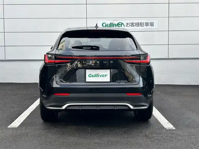 レクサス ＮＸ 350h Fスポーツ 長崎県 2025(令7)年 0.3万km グラファイトブラックガラスフレーク ワンオーナー/純正14インチナビ/(BT/フルセグ)/全方位カメラ/衝突軽減ブレーキ/レーンアシスト/ブラインドスポットモニター/コーナーセンサー/レーダークルーズ/ETC2.0/パドルシフト/パワーバックドア/赤レザーシート/パワーシート/シートヒーター/エアシート/ハンドルヒーター/ハンドル電動チルト/ドライブレコーダー/純正20インチAW/USB/Cタイプ