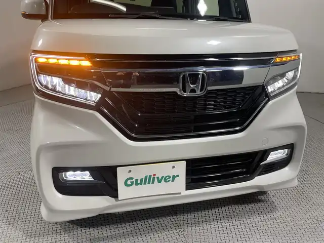ホンダ Ｎ ＢＯＸ カスタム G L ターボ ホンダセンシング 大阪府 2019(平31)年 1.3万km プラチナホワイトパール 純正ナビTV バックカメラ 両側パワースライドドア ハーフレザー レーダークルコン 衝突軽減ブレーキ レーンアシスト スマートキー プッシュスタート アイドリングストップ ドライブレコーダー ETC