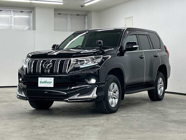 トヨタ ランドクルーザー プラド TX Lパッケージ 長崎県 2021(令3)年 5.3万km ブラック トヨタセーフティセンス/・プリクラッシュセーフティ/・レーンディパーチャーアラート/・先行車発進告知/・ロードサインアシスト/純正７インチナビ（NSZT-W68T）/・フルセグ/・DVD/・Bluetooth/バックカメラ/クルーズコントロール/モデリスタエアロ（フロント）/オートハイビーム/LEDヘッドライト/前席パワーシート/前席シートヒーター/前席エアーシート/オートリトラミラー/フィルム施工/コーナーセンサー/純正