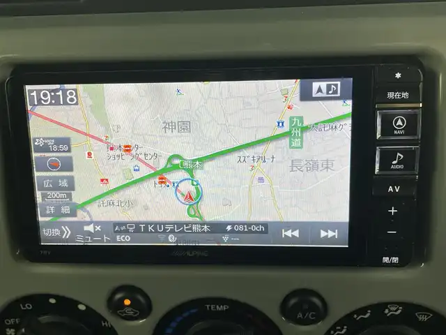 トヨタ ＦＪクルーザー 熊本県 2016(平28)年 6.5万km セメントグレーM/ホワイト 社外ナビ（ＣＤ・ＤＶＤ・フルセグ・ＢＴ・ＳＤ・ｉｐｏｄ・ＵＳＢ・HDMI）/バックカメラ　/社外前後ドライブレコーダー　/後ろのみコーナーセンサー　/横滑り防止　/ドアバイザー/リモコンキー　/純正フロアマット　/保証書　/取扱説明書