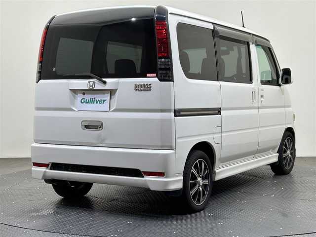 ホンダ バモス L ターボ ローダウン 愛媛県 2007(平19)年 11.3万km プレミアムホワイトパール ・4WD/・社外メモリーナビ/・両側スライドドア/・キーレス/・ETC