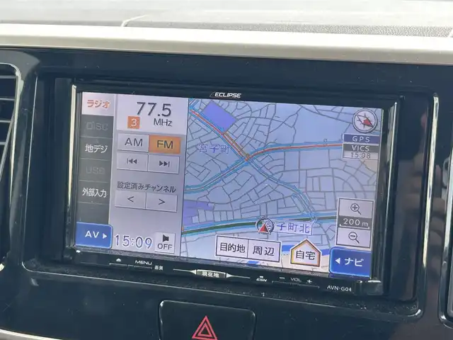 日産 デイズ ルークス HWS X Vセレ +SeftyⅡ 群馬県 2015(平27)年 7.5万km モカブラウンP (株)IDOMが運営する【じしゃロン伊勢崎店】の自社ローン専用車両になりますこちらは現金またはオートローンご利用時の価格です。自社ローンご希望の方は別途その旨お申付け下さい/＊社外ナビ/＊CD/フルセグTV/ラジオ/＊全方位モニター/＊ETC/＊ドライブレコーダー/＊電動格納ミラー/＊リアサーキュレーター/＊後席ロールサンシェイド/＊横滑り防止装置/＊盗難防止装置/＊衝突被害軽減ブレーキ/＊片側電動スライドドア/＊キセノンライト/＊フロアマット/＊ドアバイザー/＊ベンチシート/＊アイドリングストップ