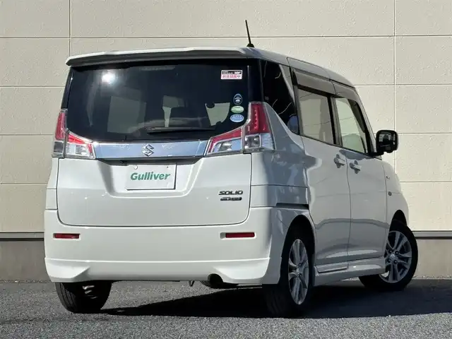 スズキ ソリオ HV MX Dカメラ ブレーキS 茨城県 2016(平28)年 11.7万km ピュアホワイトP 純正ナビ（DVD再生機能有）/全方位カメラ/前後ドライブレコーダー/クルーズコントロール/ビルトインETC2.0/片側パワースライドドア/D席シートヒーター/レーンキープアシスト/スペアキー/W+サイドエアバック/アイドリングストップ/純正アルミホイール/純正フロアマット
