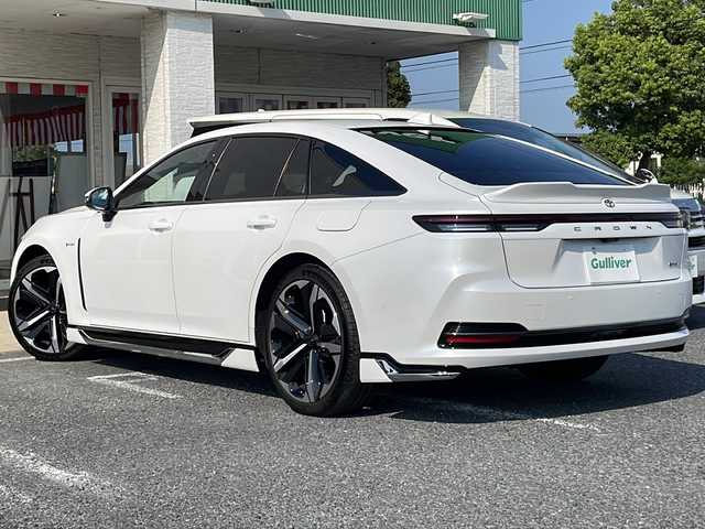 トヨタ クラウン Z 千葉県 2024(令6)年 2.4万km プレシャスホワイトパール モデリスタエアロ　２１インチＡＷ　ナビ　全方位カメラ　ＥＴＣ２．０　Ｂｔ　フルセグ　ＨＵＤ　タイプＣ　エアシート シートヒーター 電動シート 電動リアドア　ＡＣ１００Ｖ　ＬＥＤライト　オートライト