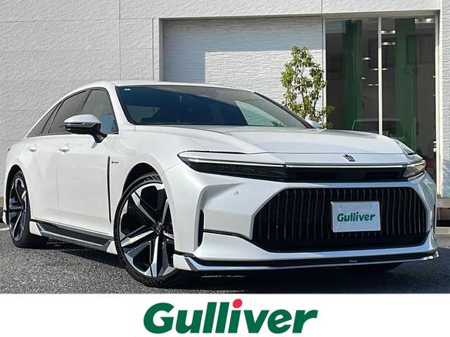トヨタ クラウン Z 千葉県 2024(令6)年 2.4万km プレシャスホワイトパール モデリスタエアロ　２１インチＡＷ　ナビ　全方位カメラ　ＥＴＣ２．０　Ｂｔ　フルセグ　ＨＵＤ　タイプＣ　エアシート シートヒーター 電動シート 電動リアドア　ＡＣ１００Ｖ　ＬＥＤライト　オートライト