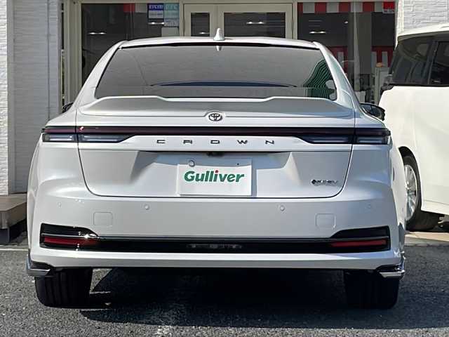 トヨタ クラウン Z 千葉県 2024(令6)年 2.4万km プレシャスホワイトパール モデリスタエアロ　２１インチＡＷ　ナビ　全方位カメラ　ＥＴＣ２．０　Ｂｔ　フルセグ　ＨＵＤ　タイプＣ　エアシート シートヒーター 電動シート 電動リアドア　ＡＣ１００Ｖ　ＬＥＤライト　オートライト