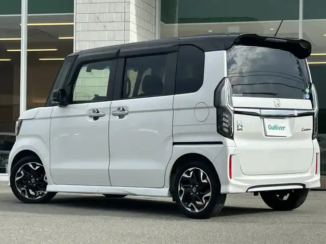 ホンダ Ｎ ＢＯＸ G L ターボ ホンダセンシング 兵庫県 2018(平30)年 3.6万km プラチナホワイトパール 純正8インチナビ/フルセグTV/BTオーディオ/バックカメラ/ETC/ホンダセンシング/両側パワースライドドア/ハンズフリースライドドア/LEDヘッドライト/純正15インチアルミホイール/純正フロアマット/ダブルサイドエアバック/カーテンエアバック/ワンオーナー