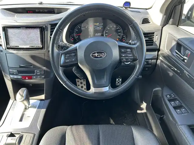 スバル レガシィ ツーリングワゴン 2．5i Bスポーツ アイサイトG 石川県 2013(平25)年 6.6万km サテンホワイトパール ４WD/社外HDDナビ/社外CD/DVD/フルセグTV/バックカメラ/HIDライト/純正アルミホイール/レーダークルーズコントロール/衝突軽減ブレーキ/運転席＆助手席パワーシート/スマートキー/プッシュスタート/電動ミラー/レーンキープアシスト/ステアリングリモコン/ETC