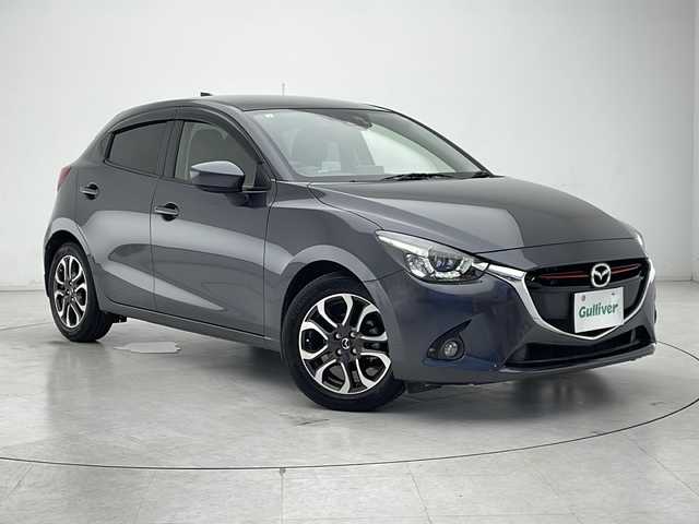 マツダ デミオ XD ツーリング 千葉県 2015(平27)年 6.1万km メテオグレーマイカ 純正ナビ/　CD/DVD/Bluetooth/フルセグTV/クルーズコントロール/レーンキープアシスト/衝突軽減ブレーキ/ブラインドスポットモニター/オートライト/LEDライト/ETC/前方ドラレコ/パドルシフト/フロアマット/スマートキー/スタートボタン