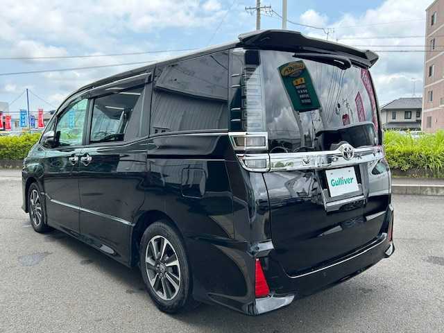 トヨタ ヴォクシー ZS 煌Ⅱ 静岡県 2020(令2)年 4.1万km ブラック ALPINE9型ナビ（フルセグTV/HDMI/BT/DVD)/ALPINE１０inフリップダウンモニター/両側パワースライドドア/バックカメラ/ビルトインETC/オートライト/クルーズコントロール/LEDヘッドライト/クリアランスソナー/アイドリングストップ/純正16inAW/プッシュスタート/スマートキー/スペアキー１/保障証/取扱説明書