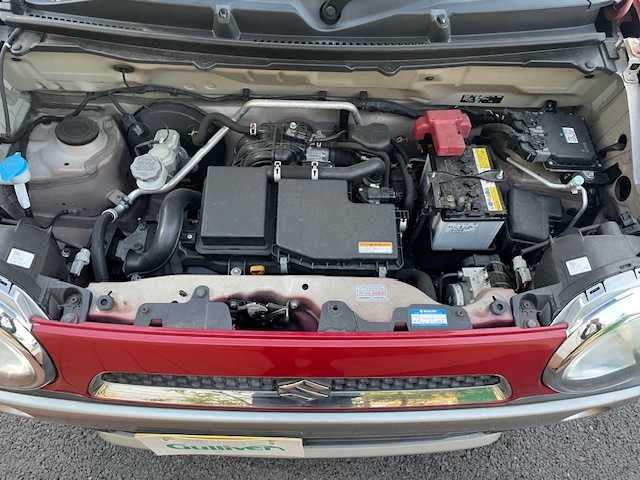 スズキ ハスラー G 茨城県 2014(平26)年 14.5万km フェニックスレッドパール/ブルーイッシュブラックパール 社外ナビ/スマートキー/フルセグ/ETC/スペアキー/アイドリングストップ/ライトレベライザー/シートヒーター/横滑り防止装置/ドアバイザー/純正フロアマット/ABS