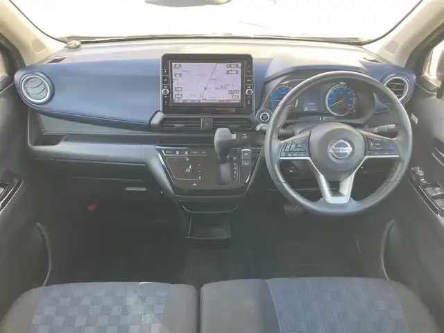 日産 デイズ HWS X プロパイロットED 静岡県 2019(平31)年 3.7万km ブラック インテリジェントエマージェンシーブレーキ/日産オリジナル9型ナビ（MM318D-L）/　AM　FM CD　DVD　MUSICSTOCKER　Bluetooth/フルセグTV/プロパイロット/アラウンドビューモニター/電動パーキングブレーキ/オートブレーキホールド/ナビ連動ドライブレコーダー/前後クリアランスソナー/アイドリングストップ/インテリジェントキー×２本/プッシュスタート/純正14インチアルミホイール/純正フロアマット