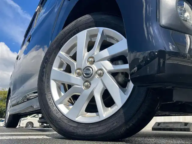 日産 デイズ HWS X プロパイロットED 静岡県 2019(平31)年 3.7万km ブラック インテリジェントエマージェンシーブレーキ/日産オリジナル9型ナビ（MM318D-L）/　AM　FM CD　DVD　MUSICSTOCKER　Bluetooth/フルセグTV/プロパイロット/アラウンドビューモニター/電動パーキングブレーキ/オートブレーキホールド/ナビ連動ドライブレコーダー/前後クリアランスソナー/アイドリングストップ/インテリジェントキー×２本/プッシュスタート/純正14インチアルミホイール/純正フロアマット