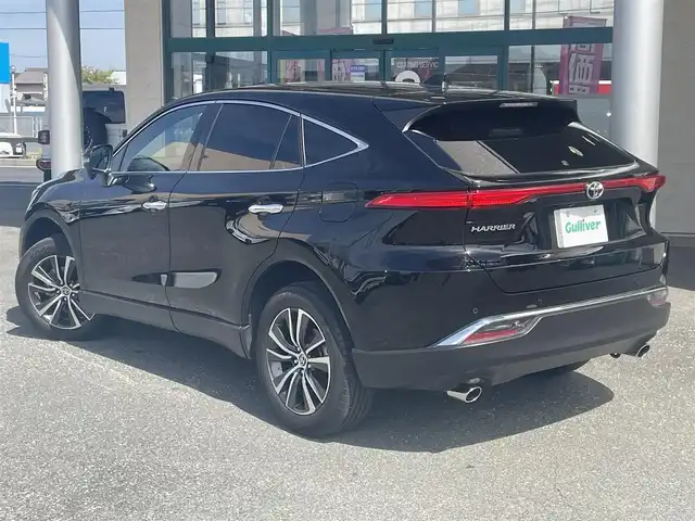 トヨタ ハリアー G 愛知県 2023(令5)年 1.9万km ブラック 禁煙車/純正HDDナビ/　AM/FM/USB/BT/フルセグTV/Miracast/ビルトインETC2.0/オートマチックハイビーム（AHB）/アダプティブクルーズコントロール（ACC）/レーンデパーチャーアラート（LDA）/プリクラッシュセーフティ（PCS）/前後クリアランスソナー（ICS）/パワーバックドア/デジタルインナーミラー/横滑り防止装置/電子パーキング/本革巻きステアリング/ステアリングスイッチ/純正18インチAW/純正フロアマット/LEDヘッドライト/フォグランプ/オートライト/W＋サイドエアバッグ/保証書/取説