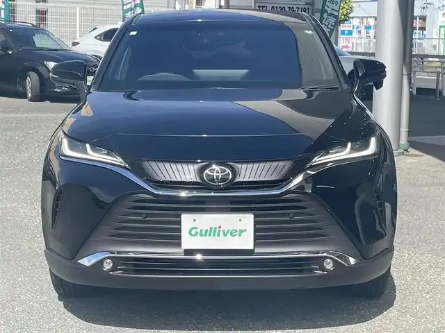 トヨタ ハリアー G 愛知県 2023(令5)年 1.9万km ブラック 禁煙車/純正HDDナビ/　AM/FM/USB/BT/フルセグTV/Miracast/ビルトインETC2.0/オートマチックハイビーム（AHB）/アダプティブクルーズコントロール（ACC）/レーンデパーチャーアラート（LDA）/プリクラッシュセーフティ（PCS）/前後クリアランスソナー（ICS）/パワーバックドア/デジタルインナーミラー/横滑り防止装置/電子パーキング/本革巻きステアリング/ステアリングスイッチ/純正18インチAW/純正フロアマット/LEDヘッドライト/フォグランプ/オートライト/W＋サイドエアバッグ/保証書/取説