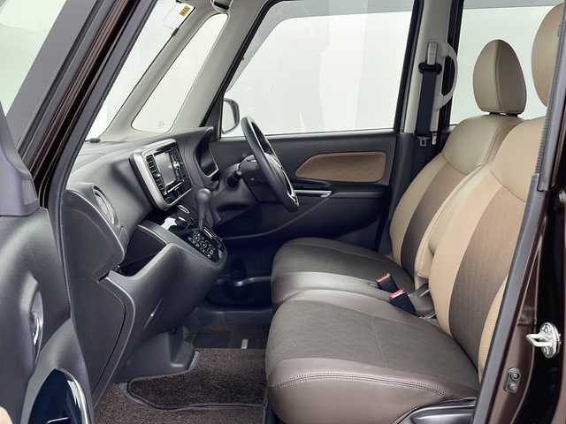 日産 デイズ ルークス HWS X Vセレクション 鹿児島県 2018(平30)年 3.8万km モカブラウンP 社外SDナビ/(BT/CD/DVD/AM/FM/フルセグTV)/アラウンドビューモニター/レーンキープアシスト/オートマチックハイビーム/両側パワースライドドア/バックカメラ/ハーフレザーシート/アイドリングストップ/後席サーキュレーター/ステアリングスイッチ/純正LEDヘッドライト/純正フロアマット/フロントフォグライト/純正15インチアルミホイール/保証書/取り扱い説明書/スペアキー