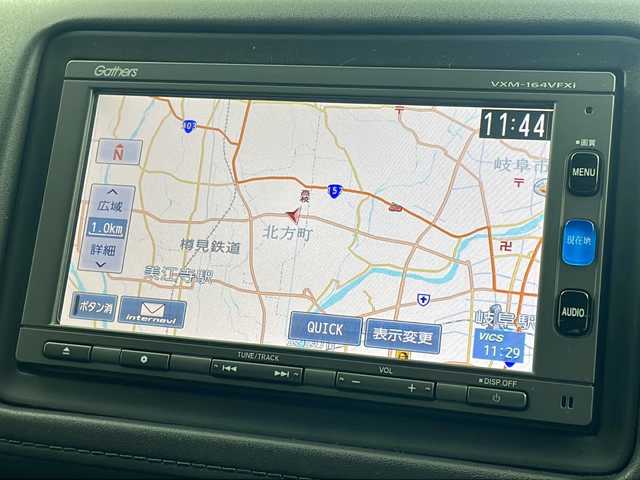 ホンダ ヴェゼル ハイブリッド Z 岐阜県 2016(平28)年 12.2万km ルーセブラックM 純正ナビ　/フルセグＴＶ　/前席シートヒーター　/ルーフレール　/パドルシフト　/純正１７インチアルミホイール　/安心パッケージ/クルーズコントロール　/エンジンスタートボタン　/電子パーキング　/空気清浄機搭載車両/ETC/Bluetooth/HDMI/電格ミラー/ルーフレール