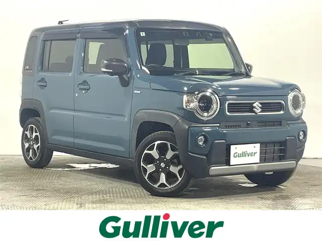 スズキ ハスラー HYBRID X 大阪府 2020(令2)年 1万km デニムブルー ガンメタリック 2トーン 純正ナビ(フルセグ/DVD再生/Bluetooth) 360カメラ シートヒーター 衝突軽減 レーンアシスト アイドリングストップ オートライト スマートキー プッシュスタート ドラレコ