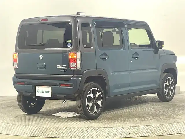 スズキ ハスラー HYBRID X 大阪府 2020(令2)年 1万km デニムブルー ガンメタリック 2トーン 純正ナビ(フルセグ/DVD再生/Bluetooth) 360カメラ シートヒーター 衝突軽減 レーンアシスト アイドリングストップ オートライト スマートキー プッシュスタート ドラレコ