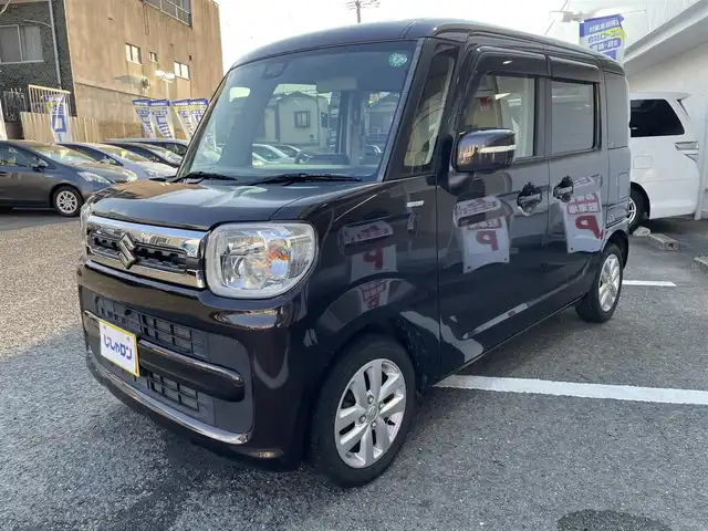 スズキ スペーシア HYBRID X 京都府 2018(平30)年 7.8万km アーバンブラウンパールメタリック (株)IDOMが運営する【じしゃロン伏見店】の自社ローン専用車両になりますこちらは現金またはオートローンご利用時の価格です。自社ローンご希望の方は別途その旨お申付け下さい/Panasonic製純正ナビ(CN-RZ743W)/(CD/DVD/Bluetooth/フルセグTV)/バックカメラ/アラウンドビューモニター/LEDヘッドライト/オートライト/レーンキープアシスト/両側パワースライドドア/シートヒーター/純正14インチアルミホイール/社外フロアマット/アイドリングストップ/ベンチシート/スマートキー/スペアキー1本