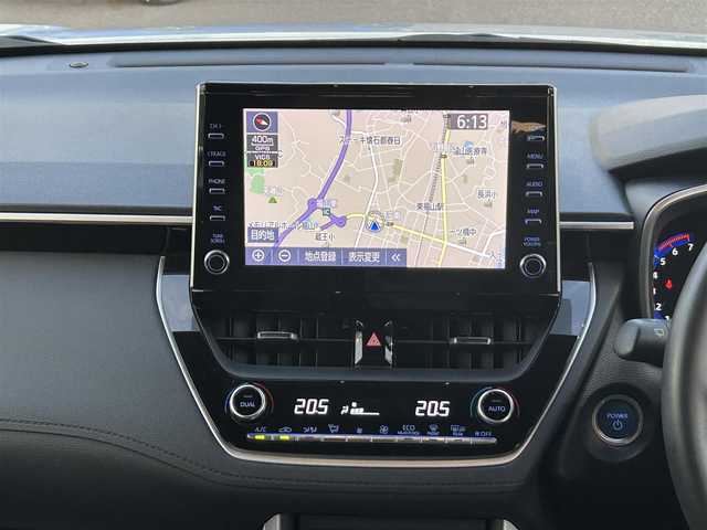 トヨタ カローラ クロス ハイブリッド Z 広島県 2023(令5)年 7万km プラチナホワイトパールマイカ ワンオーナー/純正メモリナビ/　（Bluetooth/フルセグテレビ/AM/FM）/レーダークルーズコントロール/モデリスタエアロ/全方位モニター/ブラインドスポットモニター/電子パーキング/オートブレーキホールド/ビルトインETC/パワーシート/シートヒーター/純正18インチアルミホイール/ルーフレール/純正フロアマット/コーナーセンサー/レーンキープアシスト/横滑り防止装置/衝突被害軽減システム/オートマチックハイビーム/LEDヘッドライト/フォグランプ/カーテンエアバック/スペアキー/保証書/取扱説明書