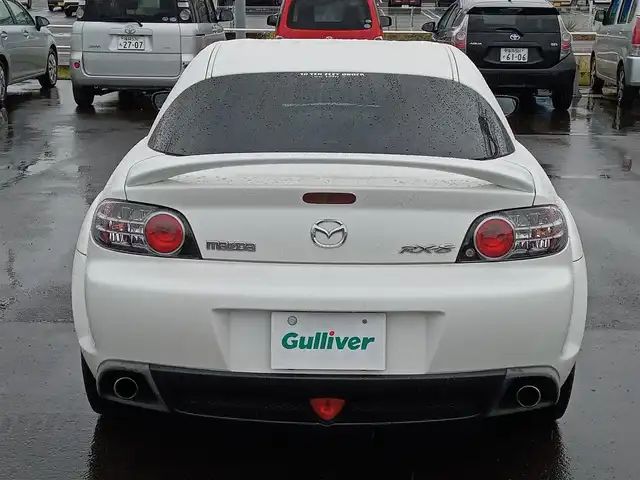 マツダ ＲＸ－８ タイプ S 福井県 2004(平16)年 8.2万km スノーフレイクホワイトパールマイカ 6速MT/純正HDDナビ/・（FM/AM/CD/MD/HDD）/ETC/ドライブレコーダー/フロントフォグランプ/ライトレベライザー/純正18インチAW/純正フロアマット