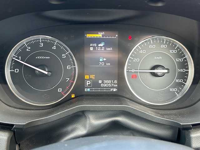 スバル インプレッサ スポーツ 1．6i－Lアイサイト 青森県 2017(平29)年 6.9万km クリスタルホワイトP Eyesight/レーダークルーズコントロール/MTモード付/４WD/社外メモリナビ（BlueTooth/フルセグ）/バックカメラ/ETC/車両接近アラート/社外夏タイヤ積込み/純正205/55/16AWタイヤ/保証書/取扱説明書/スペアキー