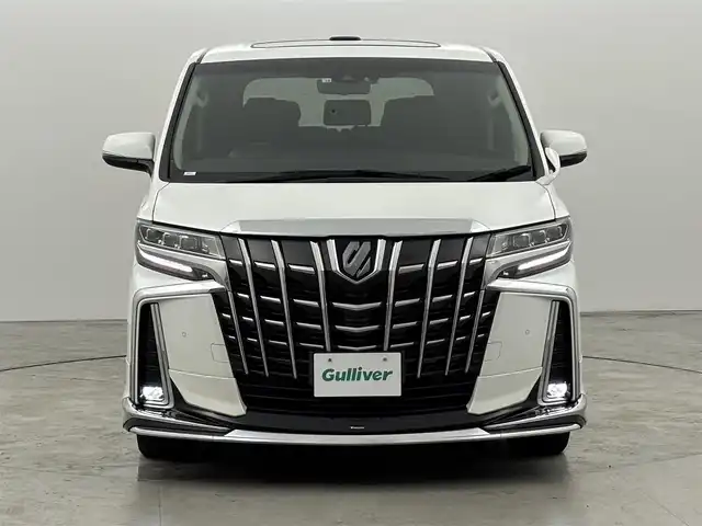トヨタ アルファード S Cパッケージ 福岡県 2022(令4)年 3.8万km ホワイトパールクリスタルシャイン モデリスタエアロ　/ツインムーンルーフ　/純正ディスプレイオーディオ　/デジタルルームミラー　/両パワースライドドア　/クルーズコントロール　/衝突軽減システム　/コーナーセンサー/レーンキープ/シートヒーター　/ハンドルヒーター　/パワーバックドア/パワーシート