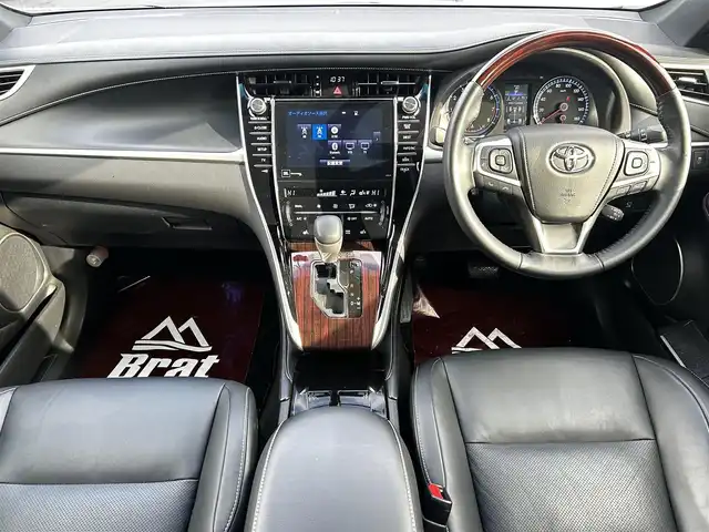 トヨタ ハリアー プレミアム アドバンスドP 道北・旭川 2015(平27)年 3.6万km ホワイトパールクリスタルシャイン JBLサウンドシステム/全方位カメラ/フルセグTV/パノラマルーフ/レザーシート/前席パワーシート/前席シートヒーター/社外ドライブレコーダー/パワーバックドア/コーナーセンサー/寒冷地仕様