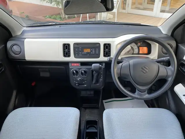 スズキ アルト F 愛媛県 2016(平28)年 5.9万km スペリアホワイト CD・AUX・FM・AM/ドライブレコーダー/純正フロアマット/パワーステアリング/スペアキー