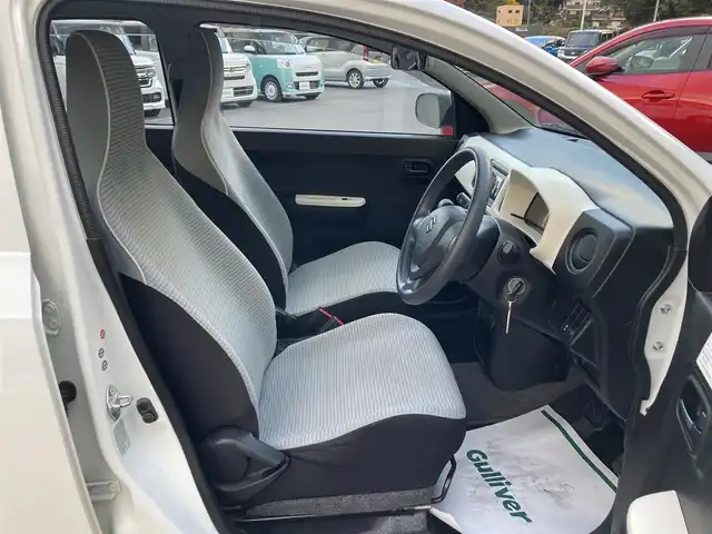 スズキ アルト F 愛媛県 2016(平28)年 5.9万km スペリアホワイト CD・AUX・FM・AM/ドライブレコーダー/純正フロアマット/パワーステアリング/スペアキー