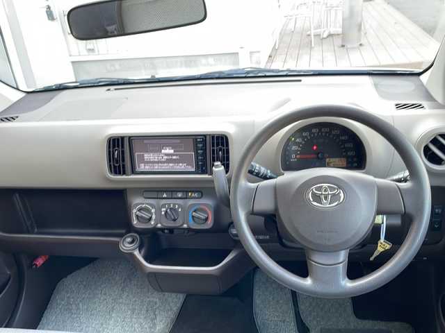 トヨタ パッソ X 福島県 2015(平27)年 8.1万km ホワイト 純正ナビ　ワンセグ　ワイパーデザイアー　電格ミラー　ビルトインＥＴＣ　ドアバイザー　ＬＥＤヘッドライト　フォグランプ　リモコンキー　スペアキー　純正ホイールキャップ付　純正フロアマット　取扱説明書