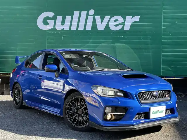 スバル ＷＲＸ ＳＴＩ STI 東京都 2015(平27)年 4.2万km WRブルーパール ワンオーナー/STIフロントアンダースポイラー/STIサイドアンダースポイラー/STIフロントグリル/STIスカートリップ/大型リアスポイラー/純正18インチアルミホイール/メモリーナビ（AVIC-RZ09）/・フルセグTV/DVD/Bluetooth//・ナビ連動純正ドライブレコーダー前後（VREC-DS800DC）/バックカメラ/オールウェザーパック/純正フロアマット/スペアタイヤ/新車時保証書/取扱説明書/ディーラー整備記録簿/・H28/8　H29/8  H30/8  R1/7  R2/8  R3/8  R4/8  R5/8  R6/8  R7/7