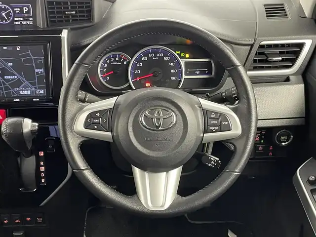 トヨタ ルーミー カスタムG－T 埼玉県 2016(平28)年 5.9万km ブリリアントカッパークリスタルマイカ 全方位カメラ/バックカメラ/スマートアシストIII/純正9型ナビ/（CD/DVD/Bluetooth/フルセグTV）/クルーズコントロール/両側パワースライドドア/純正フロアマット/ドアバイザー/ステアリングリモコン/オートライト/LEDヘッドライト/前後コーナーセンサー/スマートキー/スペアキー1本/プッシュスタート