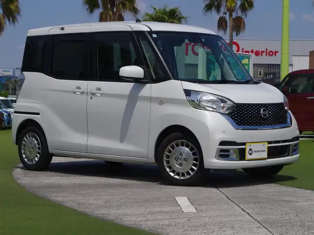 日産 デイズ ルークス ボレロ 千葉県 2018(平30)年 3.4万km ホワイトパール エマージェンシーブレーキ/両側パワースライドドア/純正メモリーナビ/地デジTV/【CD再生機能　Bluetooth接続】/アラウンドビューモニター/ドライブレコーダー/ETC/コーナーセンサー/AUTECH14インチアルミホイル/インテリジェントキー