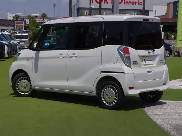 日産 デイズ ルークス ボレロ 千葉県 2018(平30)年 3.4万km ホワイトパール エマージェンシーブレーキ/両側パワースライドドア/純正メモリーナビ/地デジTV/【CD再生機能　Bluetooth接続】/アラウンドビューモニター/ドライブレコーダー/ETC/コーナーセンサー/AUTECH14インチアルミホイル/インテリジェントキー