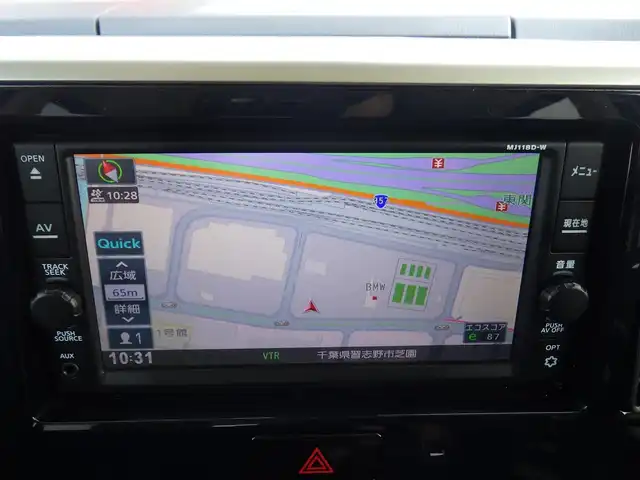 日産 デイズ ルークス ボレロ 千葉県 2018(平30)年 3.4万km ホワイトパール エマージェンシーブレーキ/両側パワースライドドア/純正メモリーナビ/地デジTV/【CD再生機能　Bluetooth接続】/アラウンドビューモニター/ドライブレコーダー/ETC/コーナーセンサー/AUTECH14インチアルミホイル/インテリジェントキー
