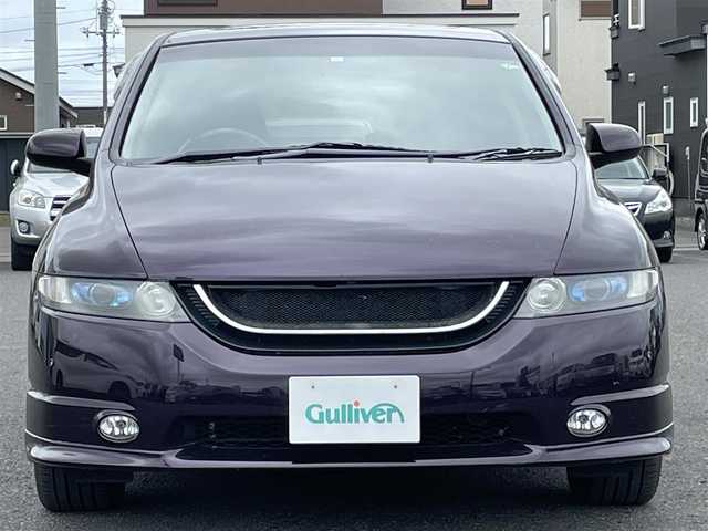 ホンダ オデッセイ アブソルート 道央・札幌 2005(平17)年 13.3万km ブラックアメジストパール ４WD/純正HDDナビ/ETC/バックカメラ/冬タイヤ付純正AW積込/コーナーセンサー/横滑り防止システム/社外ドライブレコーダー/リモコンキー/サンルーフ/フルエアロ/オートライト