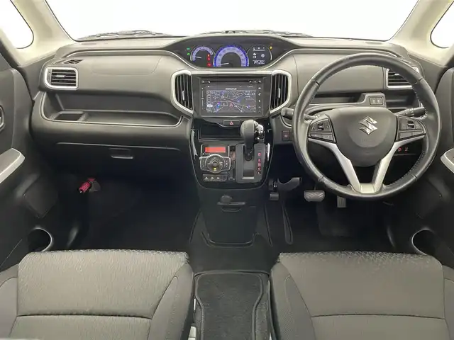 スズキ ソリオ バンディット HV MV Dカメラ ブレーキS 愛知県 2017(平29)年 5.8万km ピュアホワイトP 純正ナビ　フルセグＴＶ　Ｂｌｕｅｔｏｏｔｈ　ＵＳＢ　シートヒーター　両側パワースライドドア　デュアルカメラブレーキ　衝突軽減　車線逸脱　クルコン　ＬＥＤオートライト　プッシュスタート　フォグランプ　TVキャンセラー　禁煙車