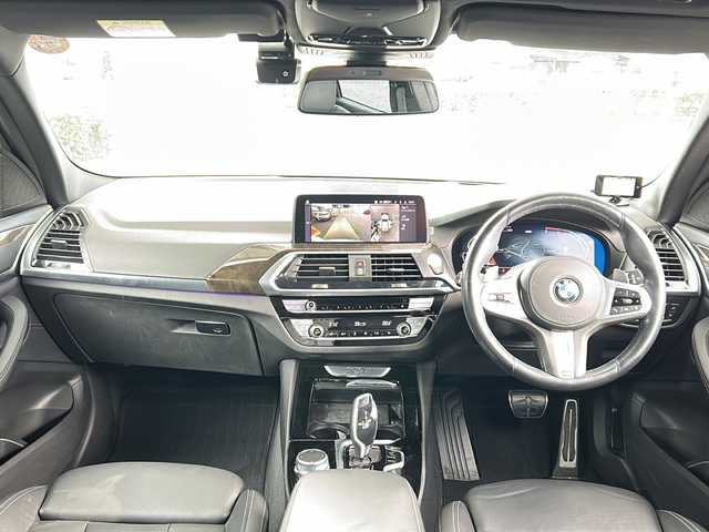ＢＭＷ Ｘ３ xDrive20d Mスポーツ 兵庫県 2021(令3)年 4.7万km アルピンホワイトⅢ 軽油/ターボ車/ワンオーナー/ハイラインパッケージ/革シート/シートヒーター後席/電動ランバーサポート/ポプラグレー本木製インパネ加飾/純正HDDナビ/フルセグTV/Bluetooth/全方位カメラ/パーキングアシストプラス/ドライビングアシストプラス/パワーバックドア/コンフォートアクセス/ヘッドアップディスプレイ/ハイグロスシャドーライン（ブラック）ルーフレール/Mスポーツサスペンション/シートヒーター前席/後席/置くだけ充電/前後ドライブレコーダー/純正フロアマット/保証書/取説/スペアキー1本
