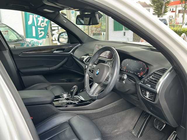 ＢＭＷ Ｘ３ xDrive20d Mスポーツ 兵庫県 2021(令3)年 4.7万km アルピンホワイトⅢ 軽油/ターボ車/ワンオーナー/ハイラインパッケージ/革シート/シートヒーター後席/電動ランバーサポート/ポプラグレー本木製インパネ加飾/純正HDDナビ/フルセグTV/Bluetooth/全方位カメラ/パーキングアシストプラス/ドライビングアシストプラス/パワーバックドア/コンフォートアクセス/ヘッドアップディスプレイ/ハイグロスシャドーライン（ブラック）ルーフレール/Mスポーツサスペンション/シートヒーター前席/後席/置くだけ充電/前後ドライブレコーダー/純正フロアマット/保証書/取説/スペアキー1本