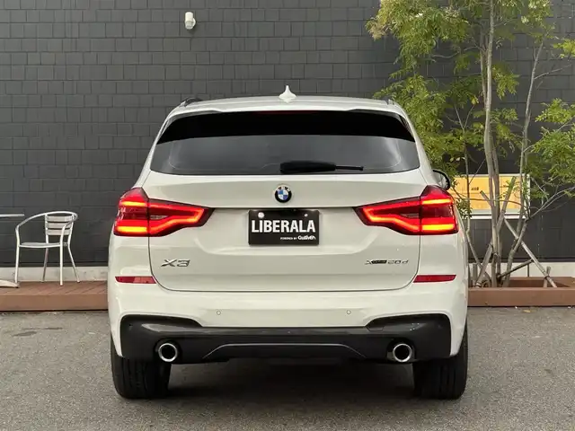 ＢＭＷ Ｘ３ xDrive20d Mスポーツ 滋賀県 2021(令3)年 4.7万km アルピンホワイトⅢ 軽油/ターボ車/ワンオーナー/ハイラインパッケージ/革シート/シートヒーター後席/電動ランバーサポート/ポプラグレー本木製インパネ加飾/純正HDDナビ/フルセグTV/Bluetooth/全方位カメラ/パーキングアシストプラス/ドライビングアシストプラス/パワーバックドア/コンフォートアクセス/ヘッドアップディスプレイ/ハイグロスシャドーライン（ブラック）ルーフレール/Mスポーツサスペンション/シートヒーター前席/後席/置くだけ充電/前後ドライブレコーダー/純正フロアマット/保証書/取説/スペアキー1本