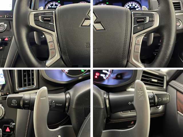 三菱 デリカＤ：５ ジャスパー 宮崎県 2023(令5)年 1.2万km グラファイトグレーメタリック/ブラックマイカ 禁煙車/衝突被害軽減ブレーキ/純正10.1型ナビ/（CD/DVD/Bluetooth/MSV/HDMI/AUX)/純正LEDオートライト/純正LEDフォグ/純正18インチアルミ/純正フロアマット/社外革調シートカバー/社外ドライブレコーダー/両側電動スライドドア/パワーバックドア/アダプティブクルーズコントロール/レーンディパーチャーアラート/ブラインドスポットモニター/パノラミックビューモニター/電子パーキング/オートホールド/クリアランスソナー/パドルシフト/ステアリングヒーター/デュアルオートエアコン/本革巻ハンドル/運転席パワーシート/前席シートヒーター/スマートキー/プッシュエンジンスタート/新車時保証書/取扱い説明書