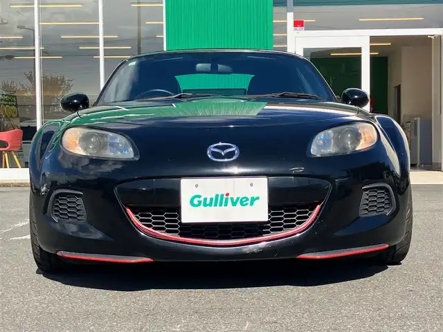 マツダ ロードスター RS 静岡県 2012(平24)年 10万km ブリリアントブラック リモコンキー/オートエアコン/SDナビ（CD/DVD/BT/フルセグ）/ETC/純正フロアマット/ADVAN Racingアルミホイール/レザーシート/D席N席シートヒーター(温度５段調整機能付）/横滑り防止装置/Wエアバッグ/ガラス製リアウインドー付Ｚ型ソフトトップ（クロス／ブラック）/サイドドアトリムアームレストソフトパッド（合成皮革）/センターコンソールリッドソフトパッド（合成皮革）