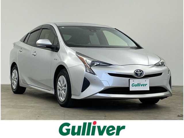 トヨタ プリウス E 千葉県 2017(平29)年 6.8万km シルバーM 純正ナビ/・NSCD-W66/・CD/BT/ワンセグ/バックカメラ/レーダークルーズコントロール/ビルトインETC/LDA/スペアキー/LEDヘッドライト/オートライト